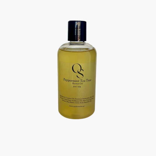 Peppermint Tea Tree Castile Shower Gel